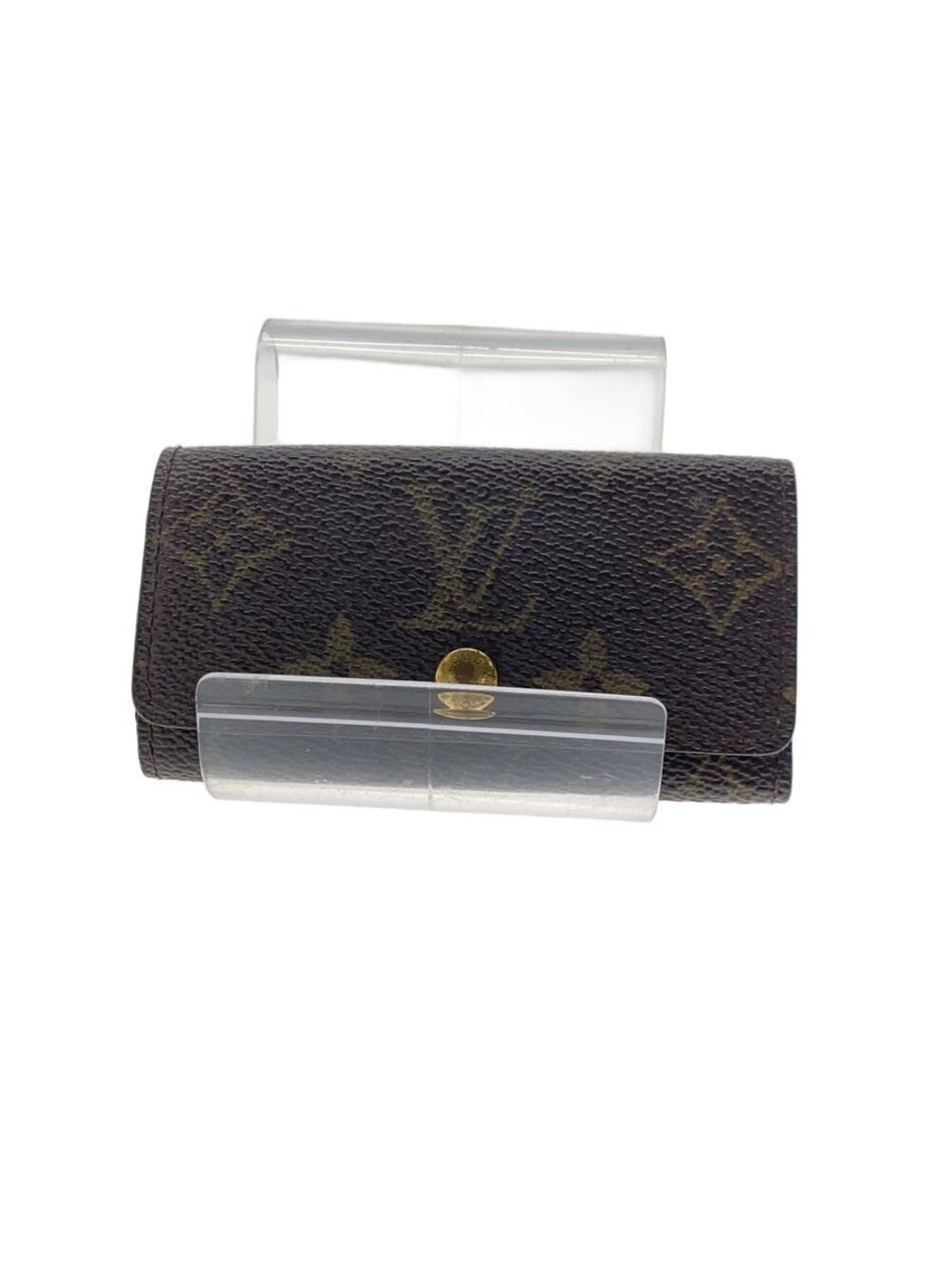 LOUIS VUITTON Multicles Monogram Canvas Cowhide Leather Brown All over
